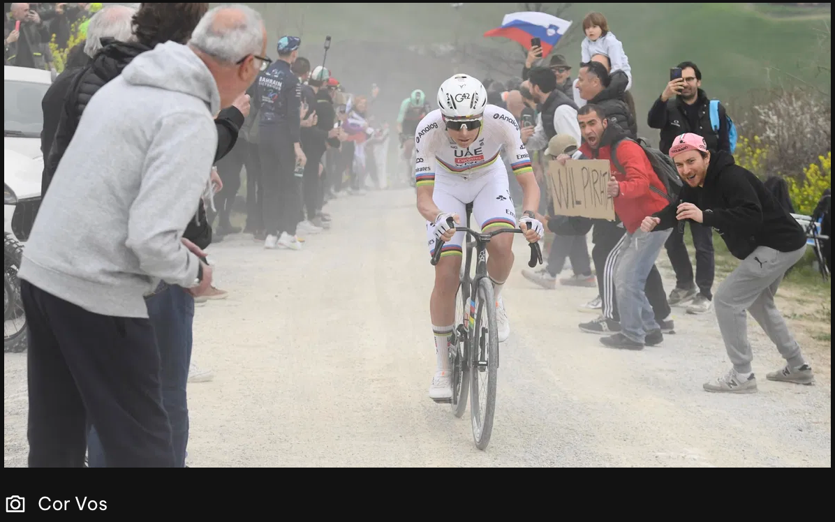 포가차르, 79km 독주로 스트라데 비앙케 역대 최초 4연패 첨부 이미지